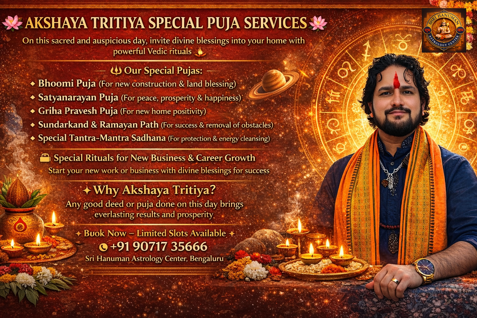 AKSHAYA TRITIYA SPECIAL PUJA SERVICES