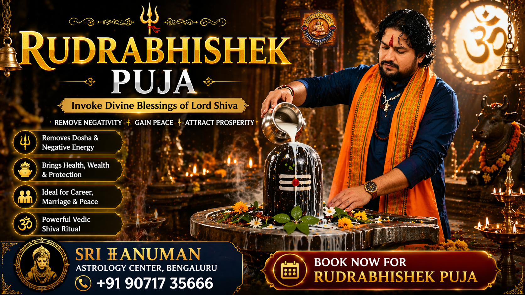 Rudrabhishek Puja in Bangalore and All India