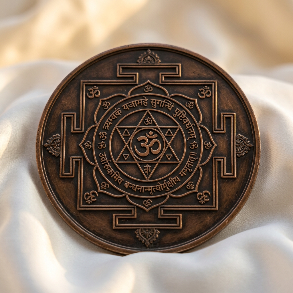 Mahamrityunjaya Yantra Plate